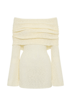 Aria | Women's Off-Shoulder Sheer Mini Dress