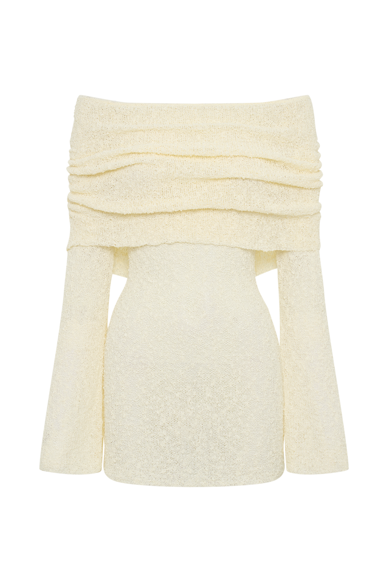 Aria | Women's Off-Shoulder Sheer Mini Dress