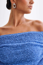 Aria | Women's Off-Shoulder Sheer Mini Dress