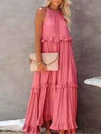 Idalia | Women's Chic Ruffle Maxi Dress