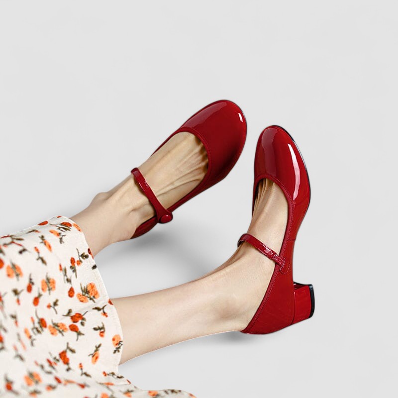 Astrid - Women's Classic Patent Mary Janes