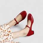 Astrid - Women's Classic Patent Mary Janes