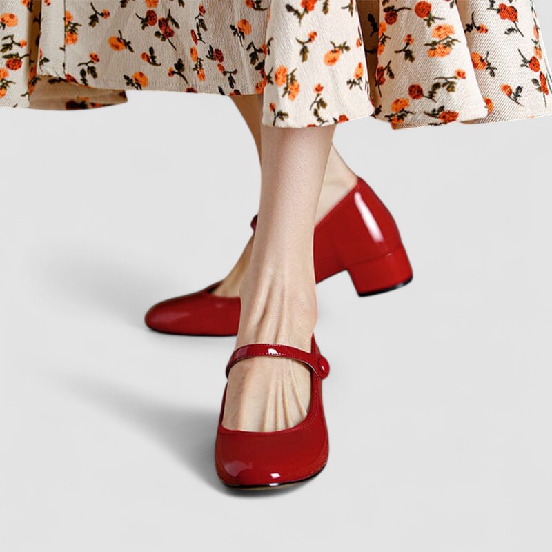 Astrid - Women's Classic Patent Mary Janes
