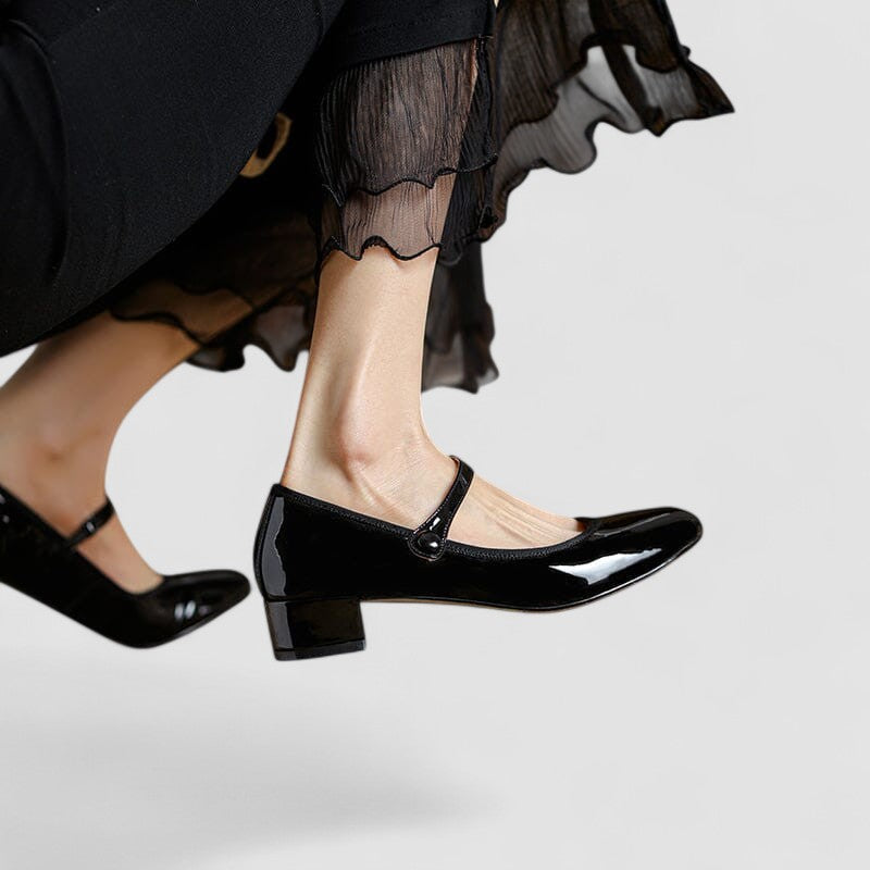 Astrid - Women's Classic Patent Mary Janes
