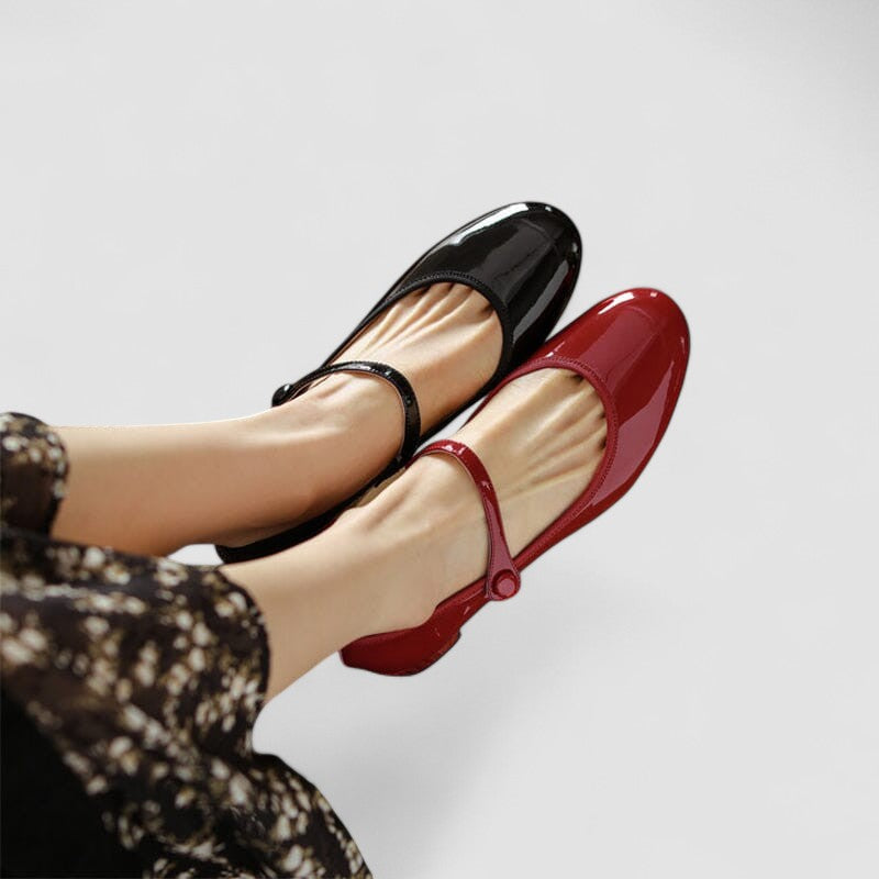 Astrid - Women's Classic Patent Mary Janes