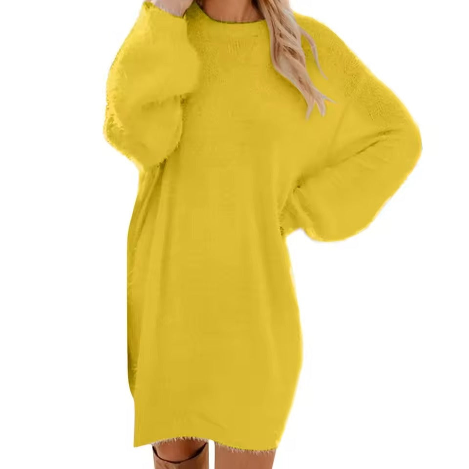 Astrid | Women's Cozy Oversized Sweater Dress