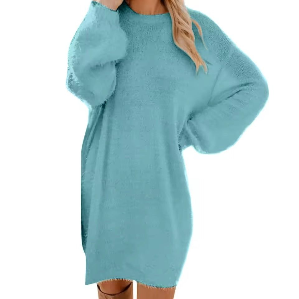 Astrid | Women's Cozy Oversized Sweater Dress