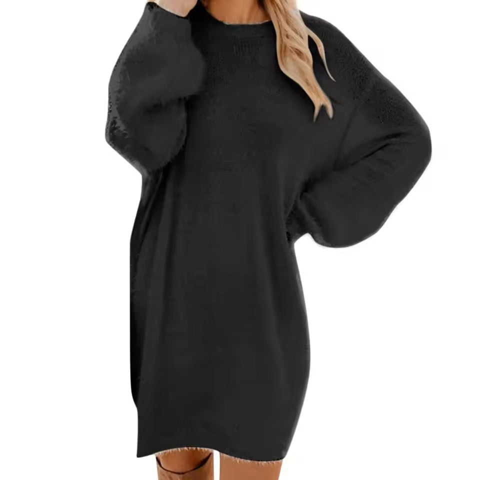 Astrid | Women's Cozy Oversized Sweater Dress