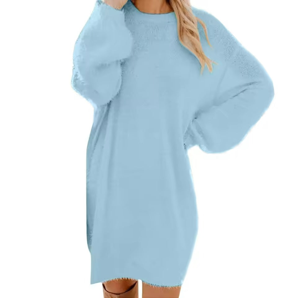 Astrid | Women's Cozy Oversized Sweater Dress