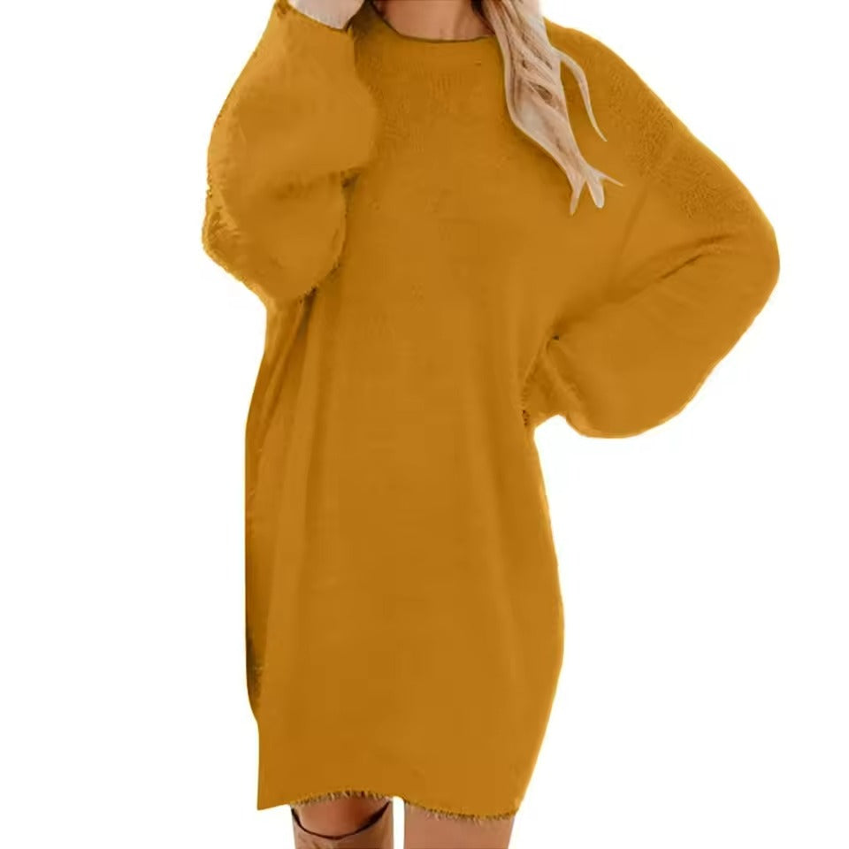Astrid | Women's Cozy Oversized Sweater Dress
