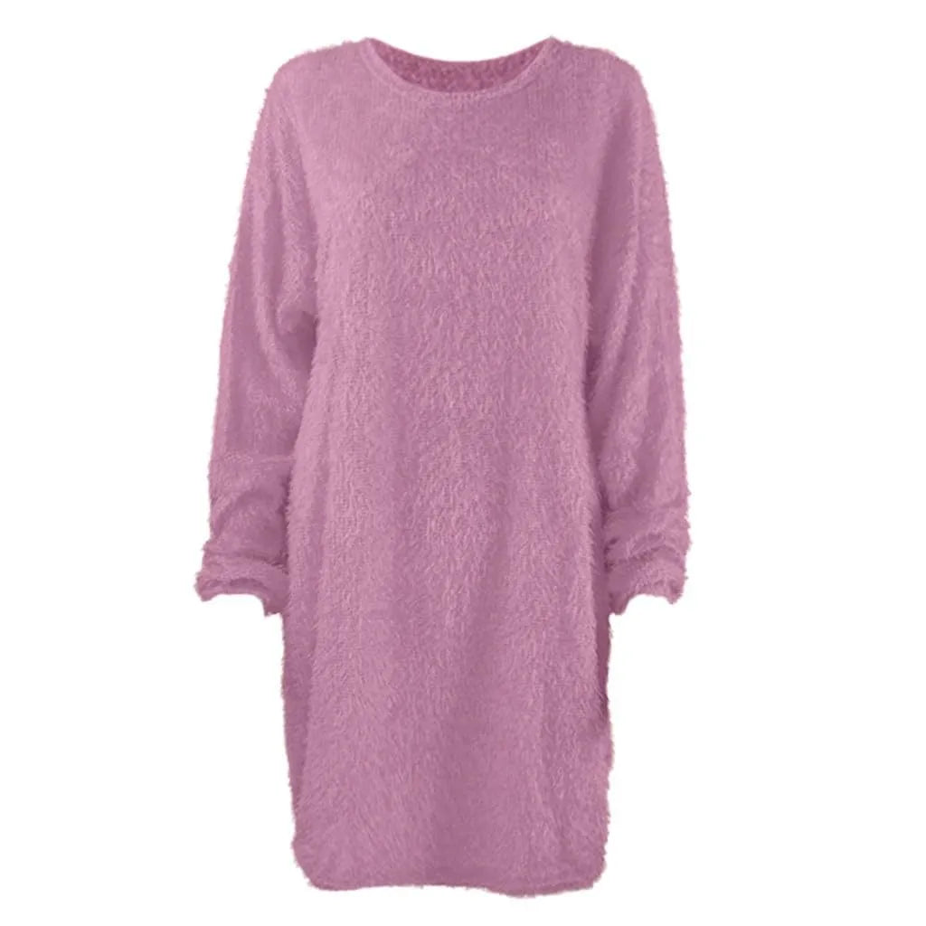 Astrid | Women's Cozy Oversized Sweater Dress