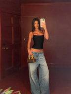 Astrid | Women's Elegant Corset Top with Spaghetti Straps