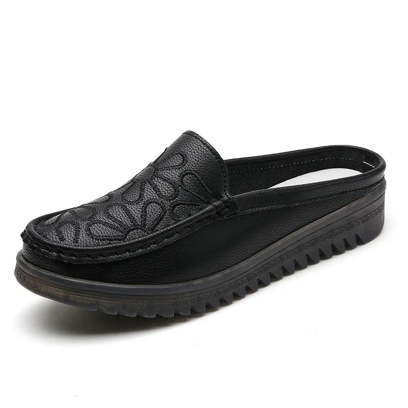 Astrid | Women's Floral Clogs with Flexible Sole
