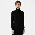 Aurelia - Women's Classic Turtle Neck Sweater