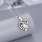 Aurora - Women's Elegant Heart Pendant Necklace