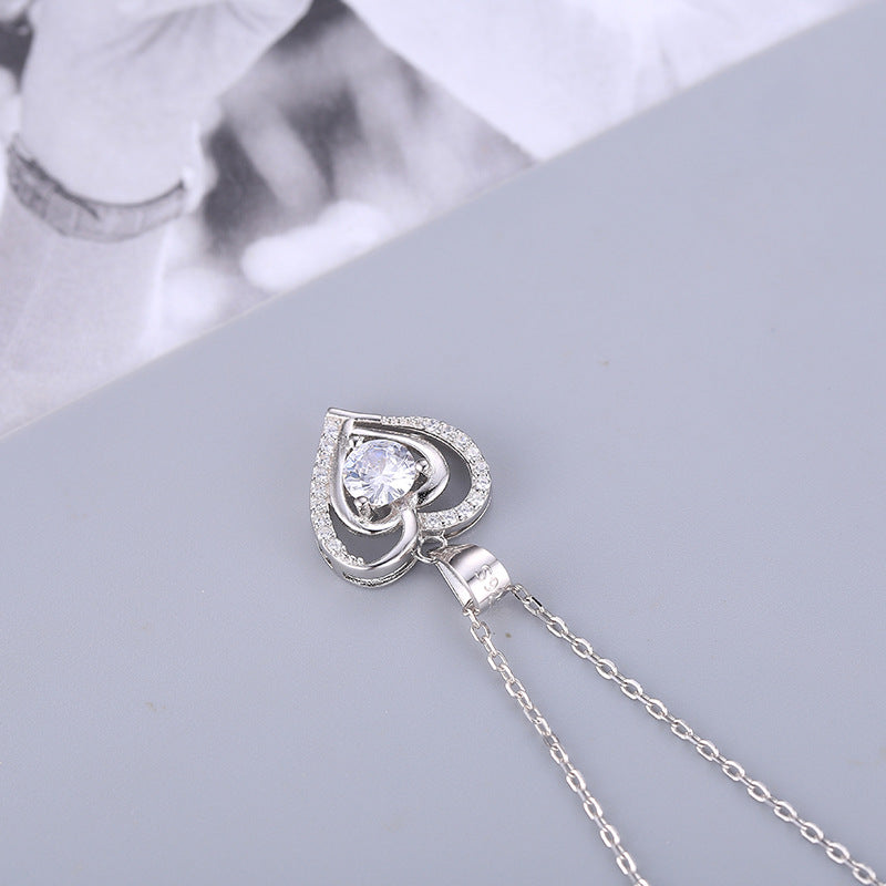 Aurora - Women's Elegant Heart Pendant Necklace