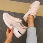Aveline | Women's Chic Platform Sneakers with Side Zip