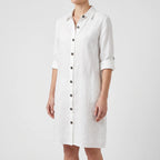 Avenora - Relaxed Button-Down Shirt Dress