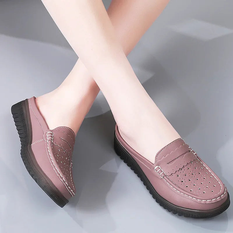 Blythe | Women's Stylish Perforated Loafers