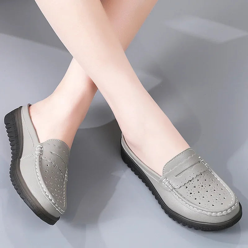 Blythe | Women's Stylish Perforated Loafers