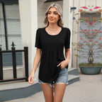 Briony | Women's Casual Pleated Tunic Top