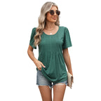 Briony | Women's Casual Pleated Tunic Top