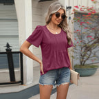 Briony | Women's Casual Pleated Tunic Top