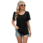 Briony | Women's Casual Pleated Tunic Top