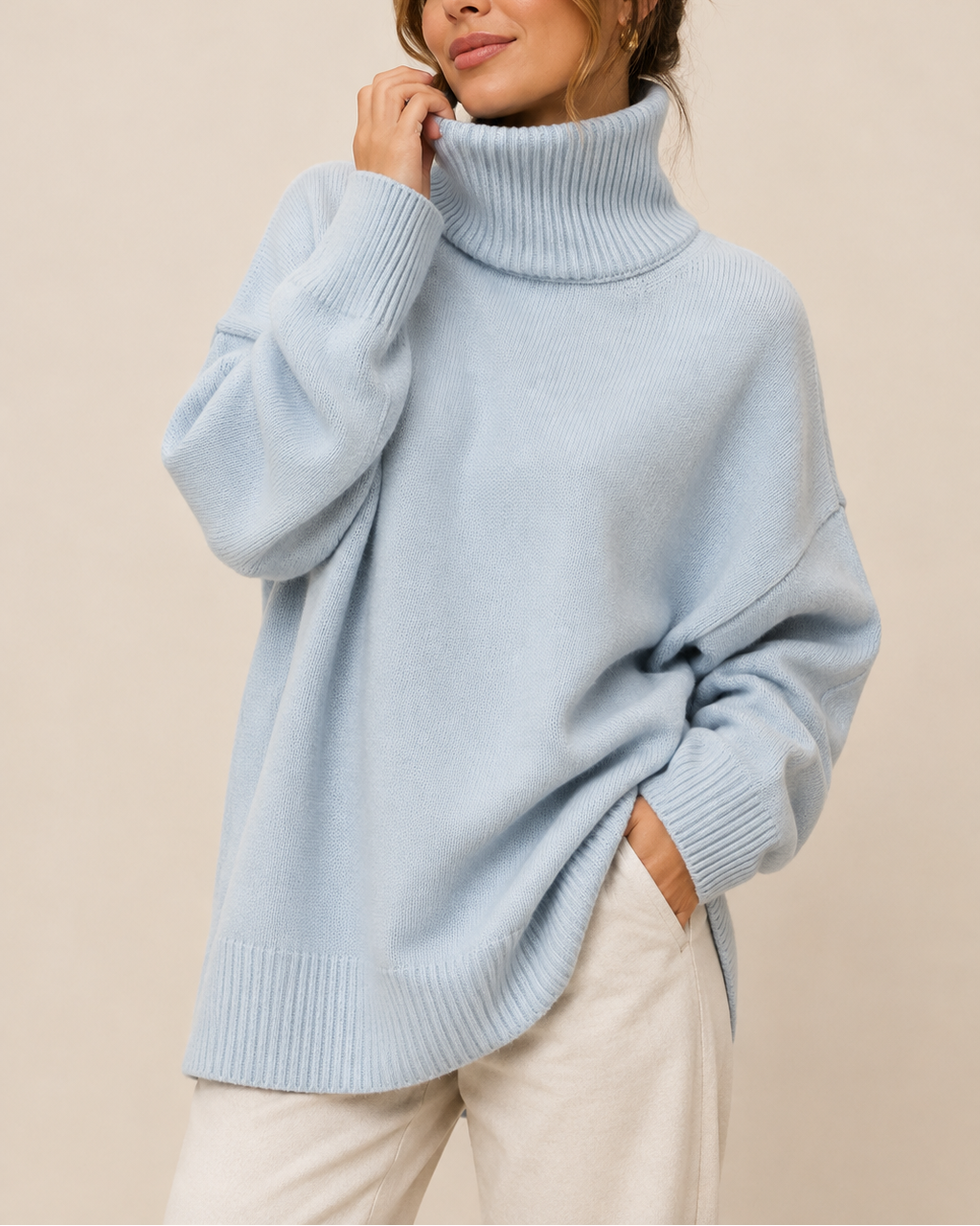 Camille | Women's Cozy Turtleneck Sweater