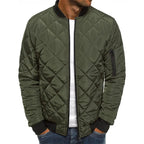 Caden | Men's Quilted Bomber Jacket