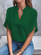 Calla | Women's Elegant V-Neck Blouse