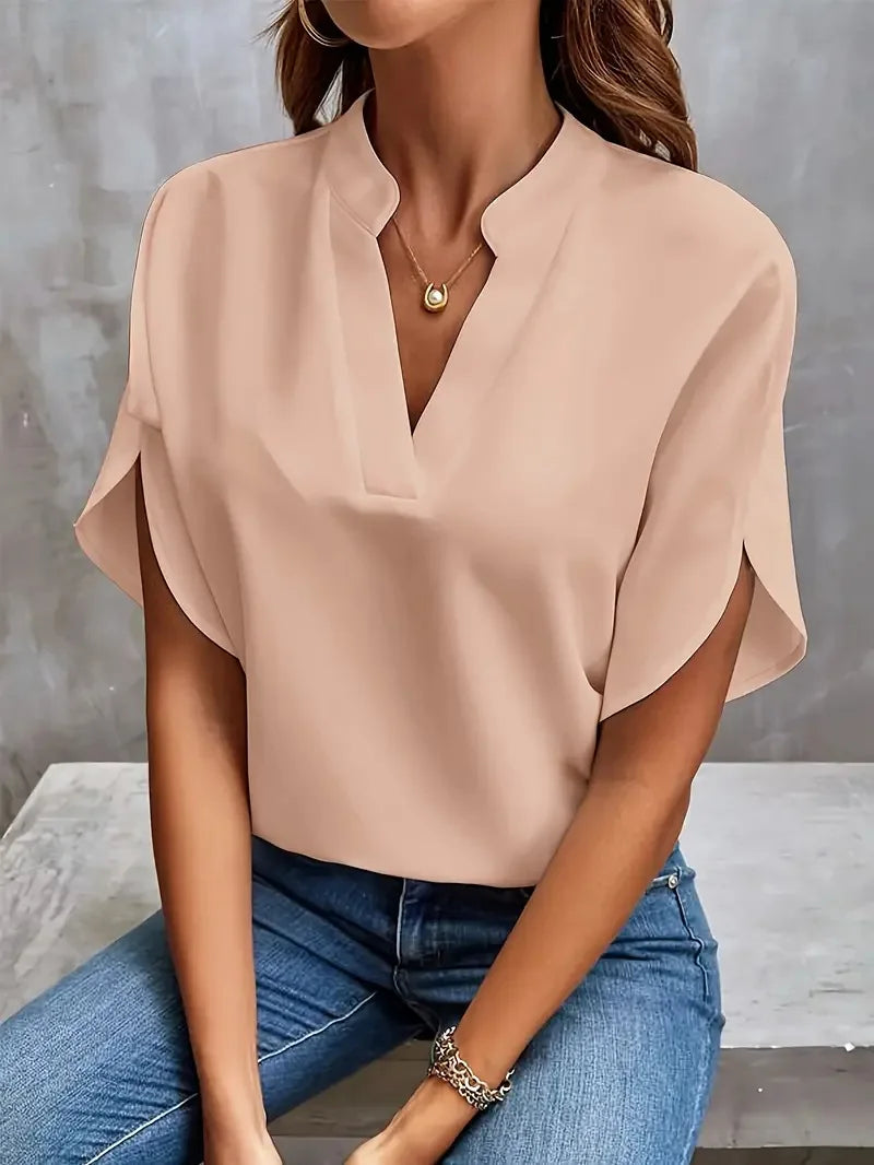 Calla | Women's Elegant V-Neck Blouse