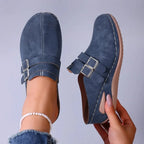 Callista | Women's Casual Buckled Clogs