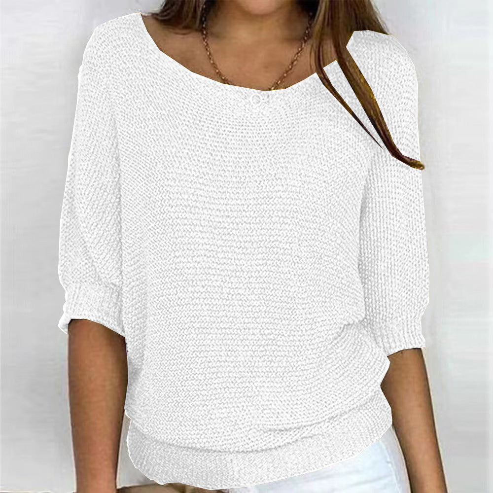 Callista - Women's Casual Knit Sweatshirt