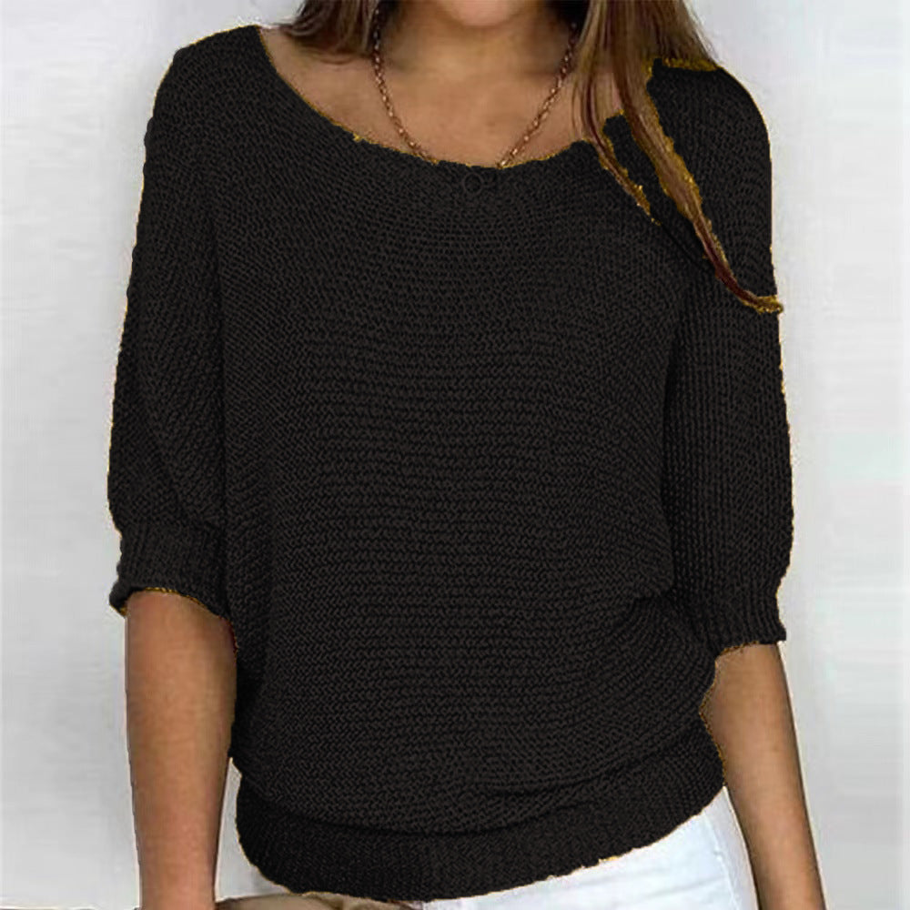 Callista - Women's Casual Knit Sweatshirt