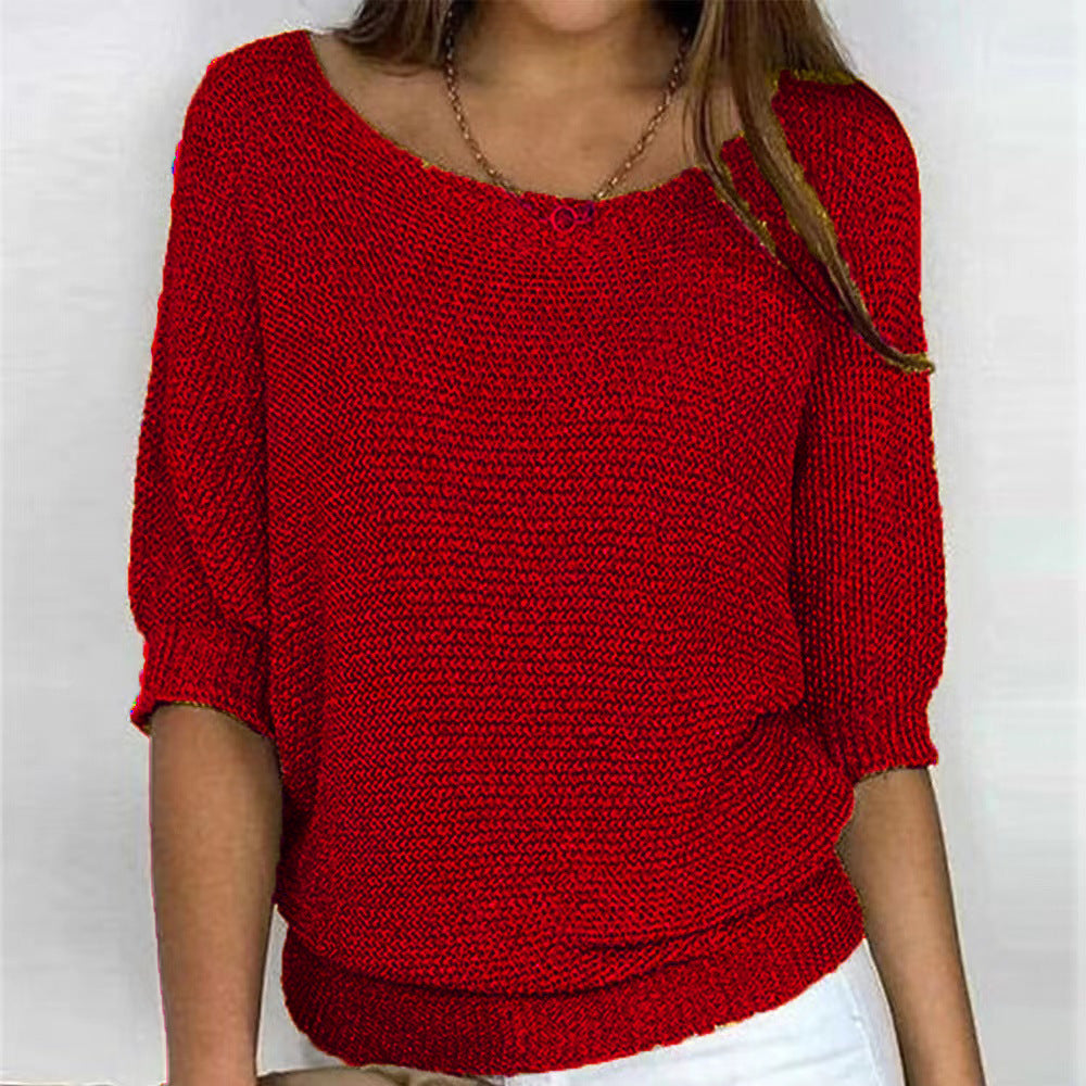Callista - Women's Casual Knit Sweatshirt