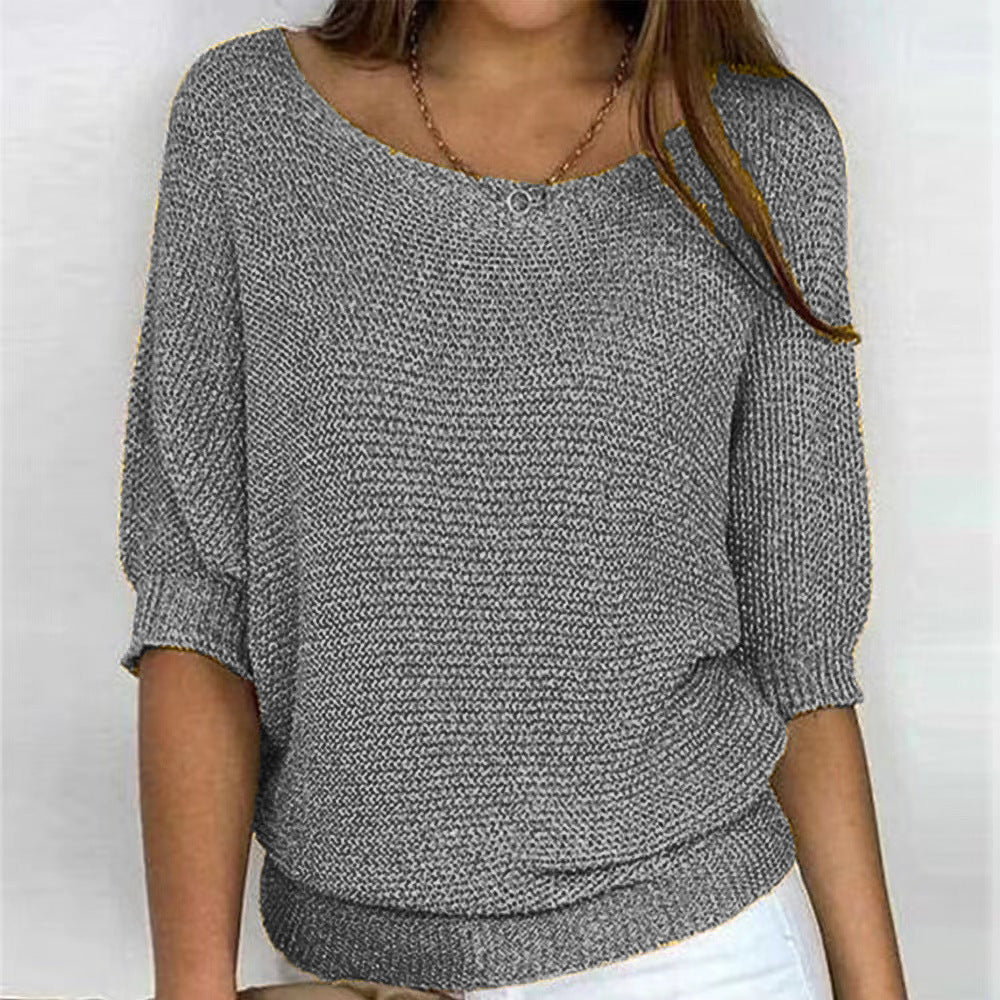 Callista - Women's Casual Knit Sweatshirt