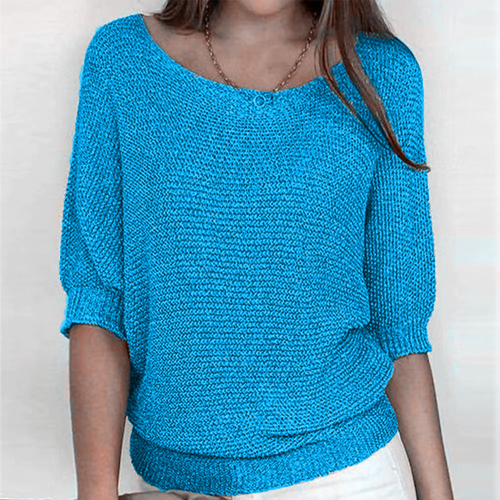 Callista - Women's Casual Knit Sweatshirt