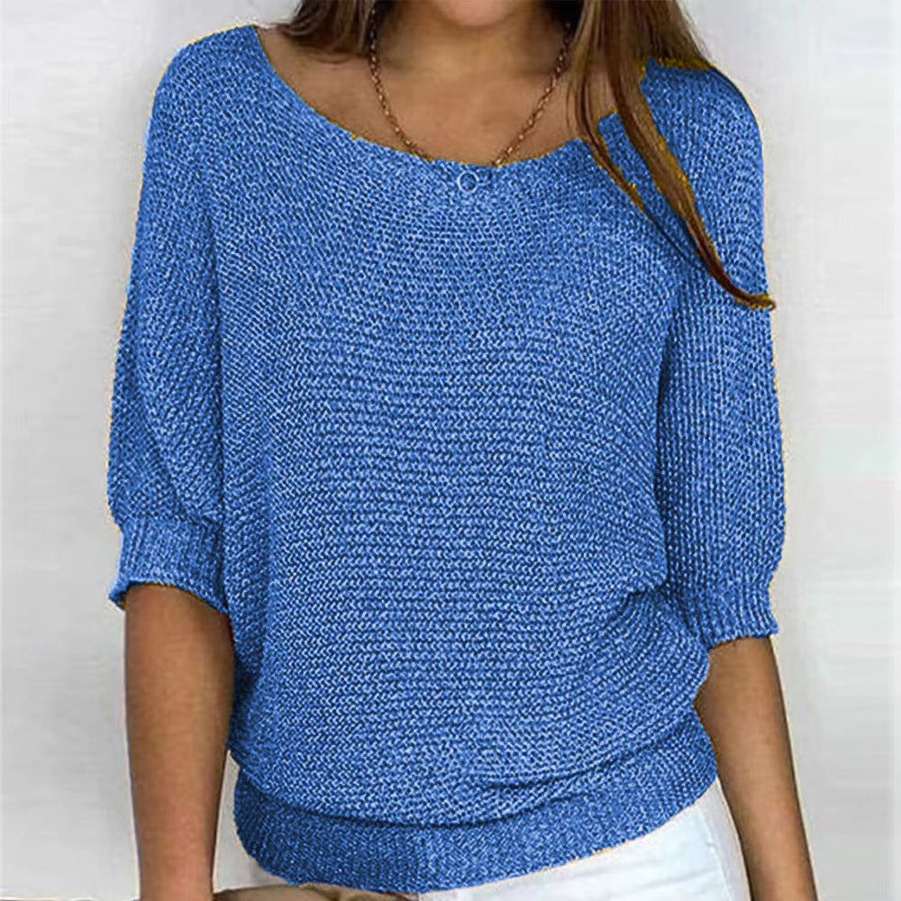 Callista - Women's Casual Knit Sweatshirt
