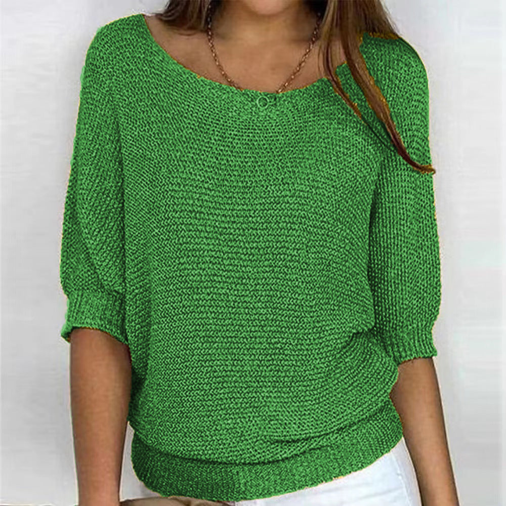 Callista - Women's Casual Knit Sweatshirt