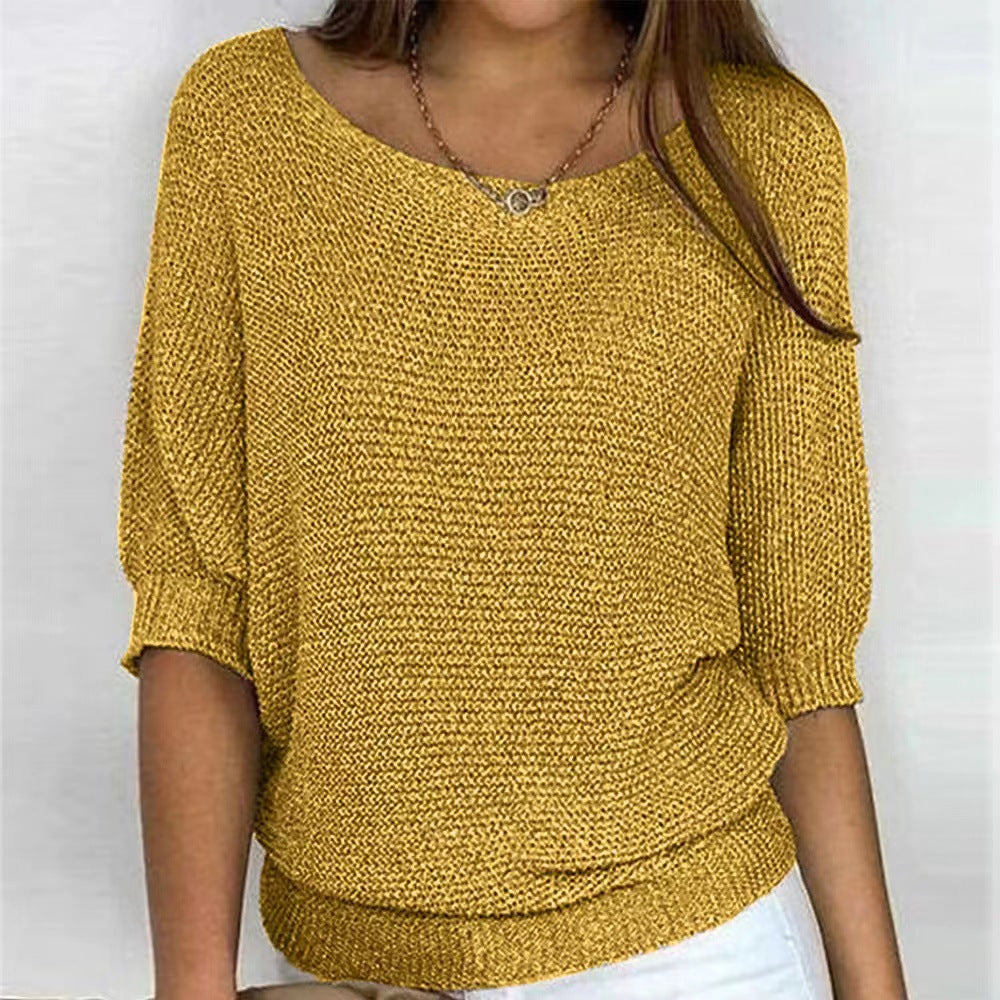 Callista - Women's Casual Knit Sweatshirt