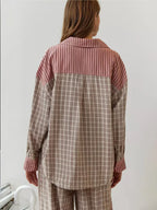 Callista - Women's Cozy Plaid Pajama Set
