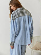 Callista - Women's Cozy Plaid Pajama Set