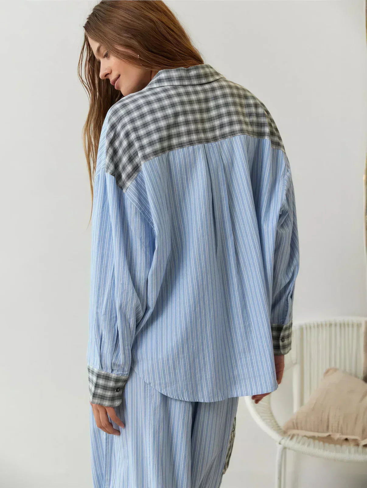 Callista - Women's Cozy Plaid Pajama Set