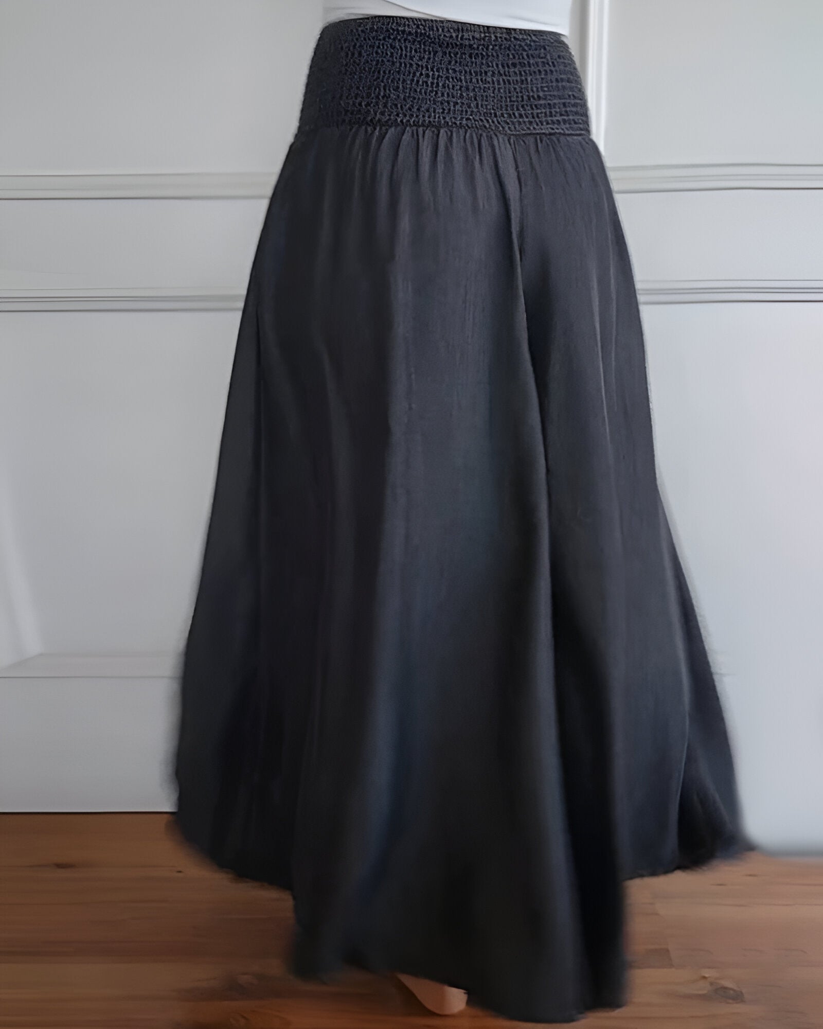 Callista | Women's Flowy Smocked Waist Maxi Skirt