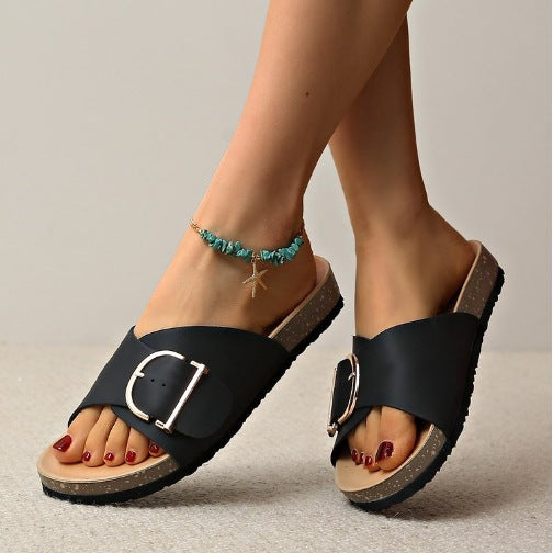 Camilla | Women's Stylish Clogs with Buckle Detail