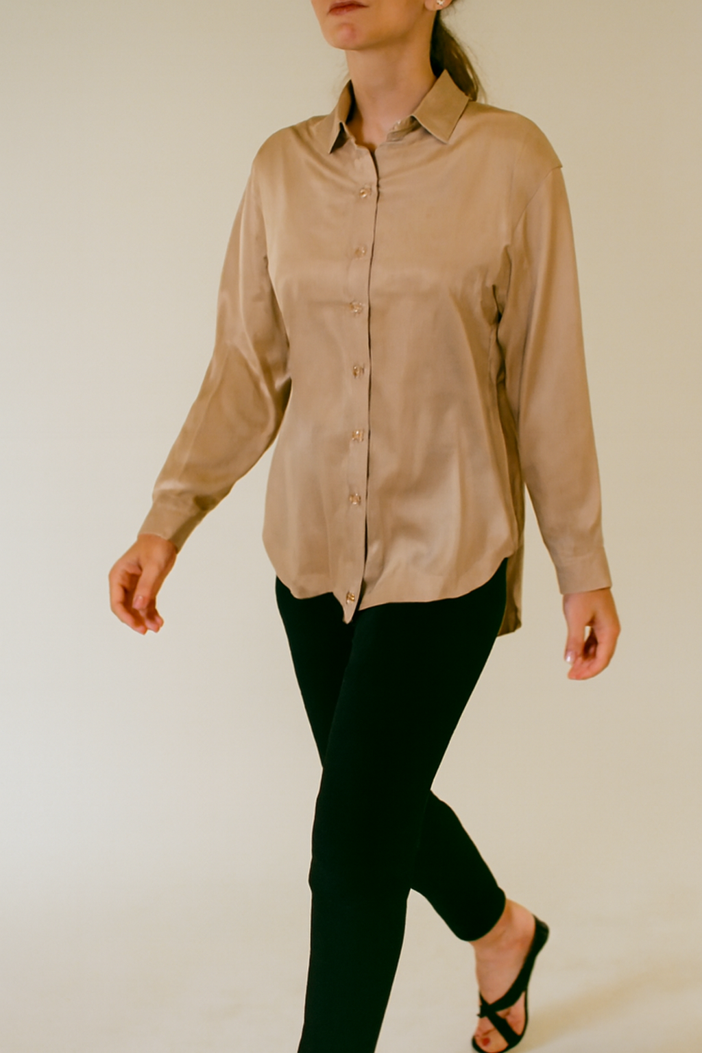 Camille | Women's Elegant Satin Blouse