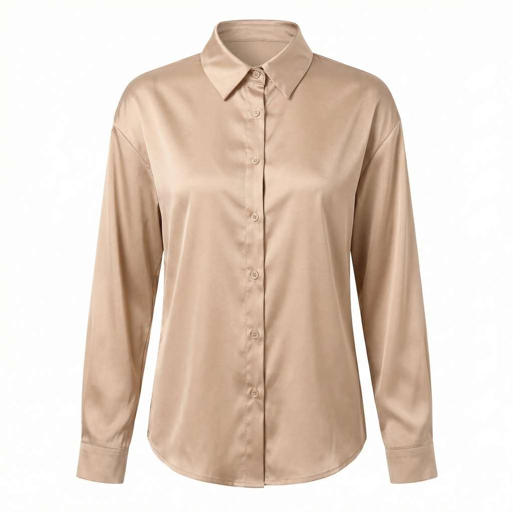 Camille | Women's Elegant Satin Blouse