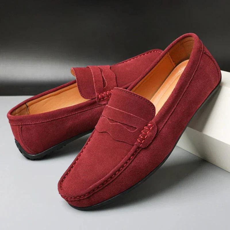 Carter - Men's Moc Toe Slip-On Loafers