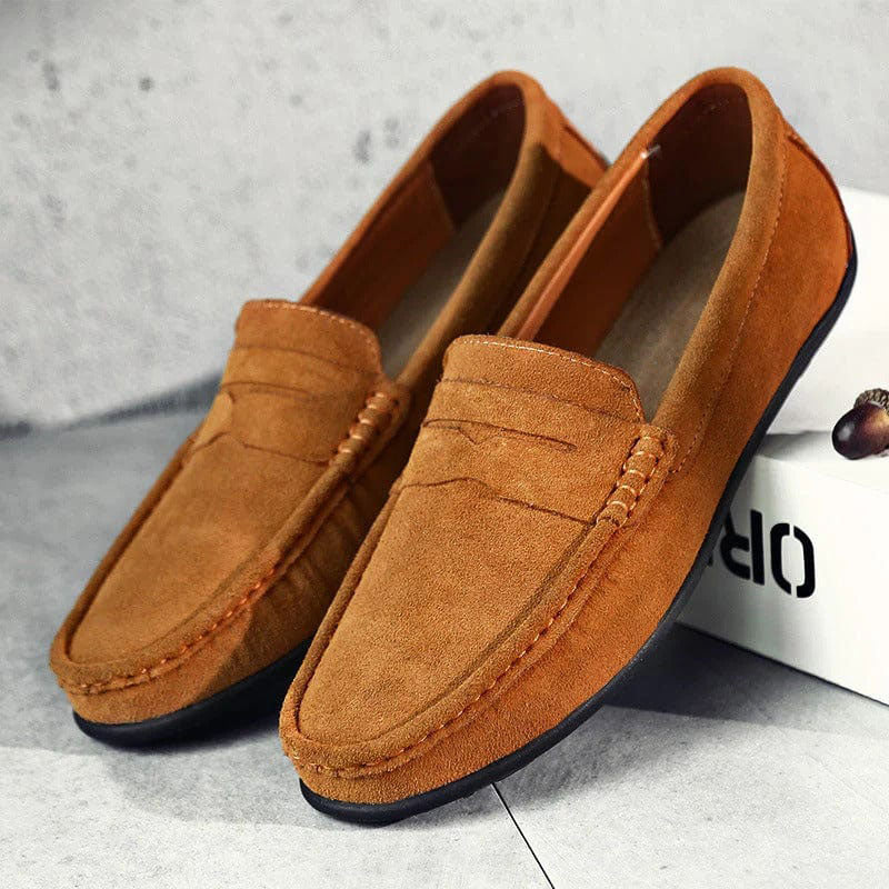 Carter - Men's Moc Toe Slip-On Loafers